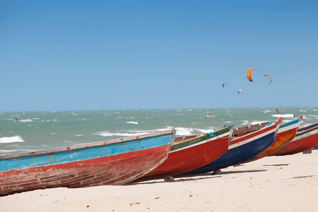 Kitesurfing in Brazil